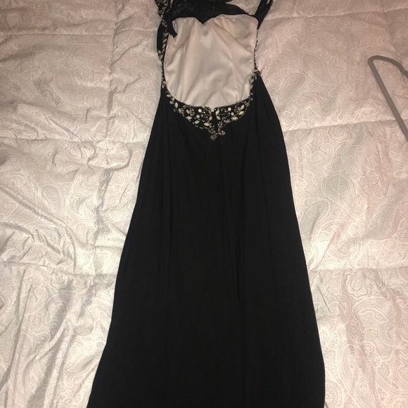 Black sequin prom dress - Picture 4 of 6
